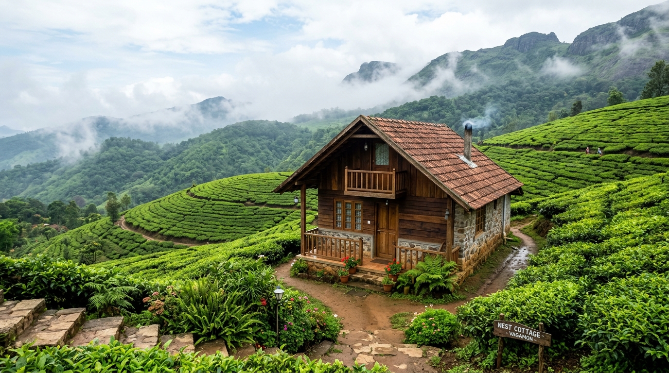 Budget Cottages and Homestays in Vagamon