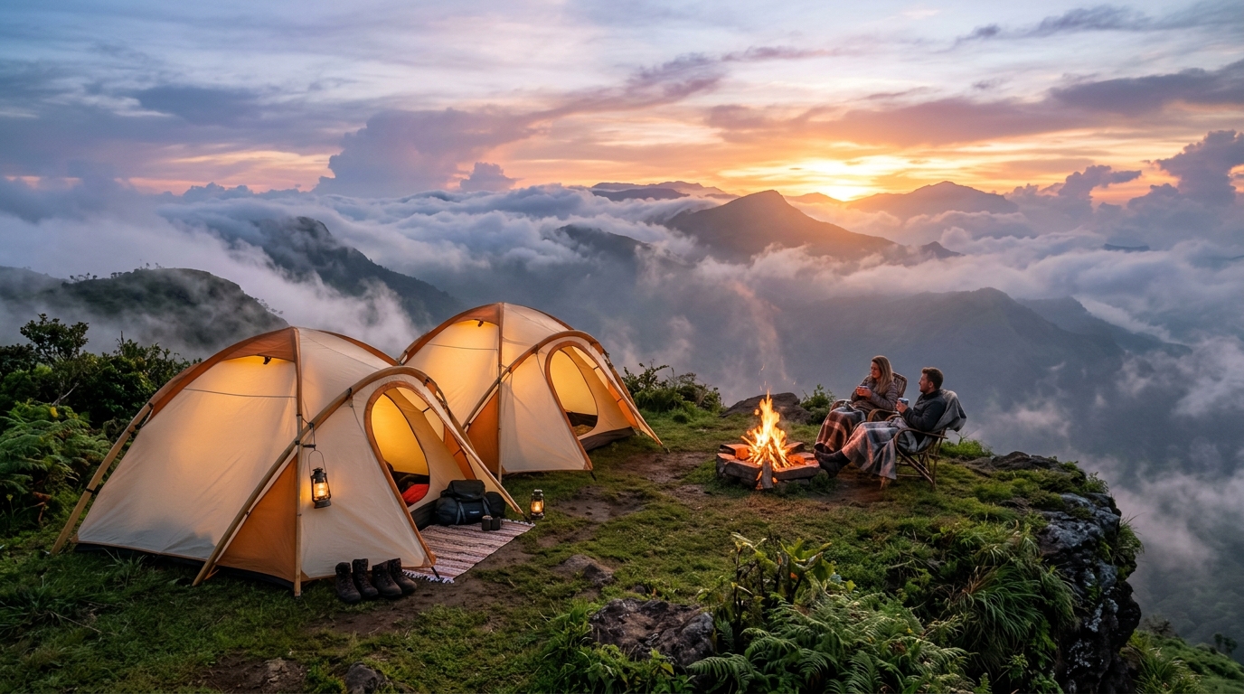 Cliffside Tent Camping and Glamping in Vagamon